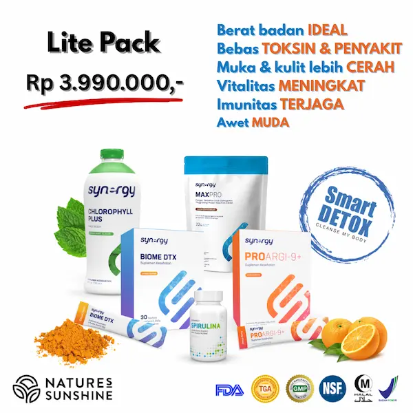 Lite Pack Smart Detox 2 Minggu
