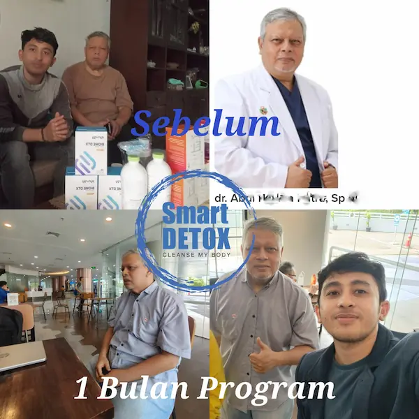 Testimoni 1 – Hasil 1 Bulan Program Smart Detox
