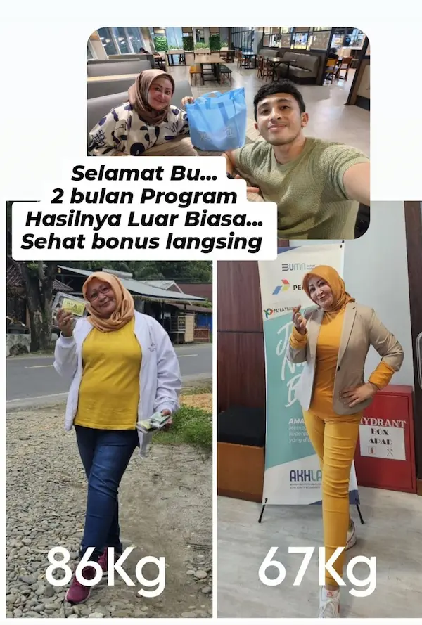 Testimoni 2 – Turun 86kg ke 67kg dalam 2 Bulan