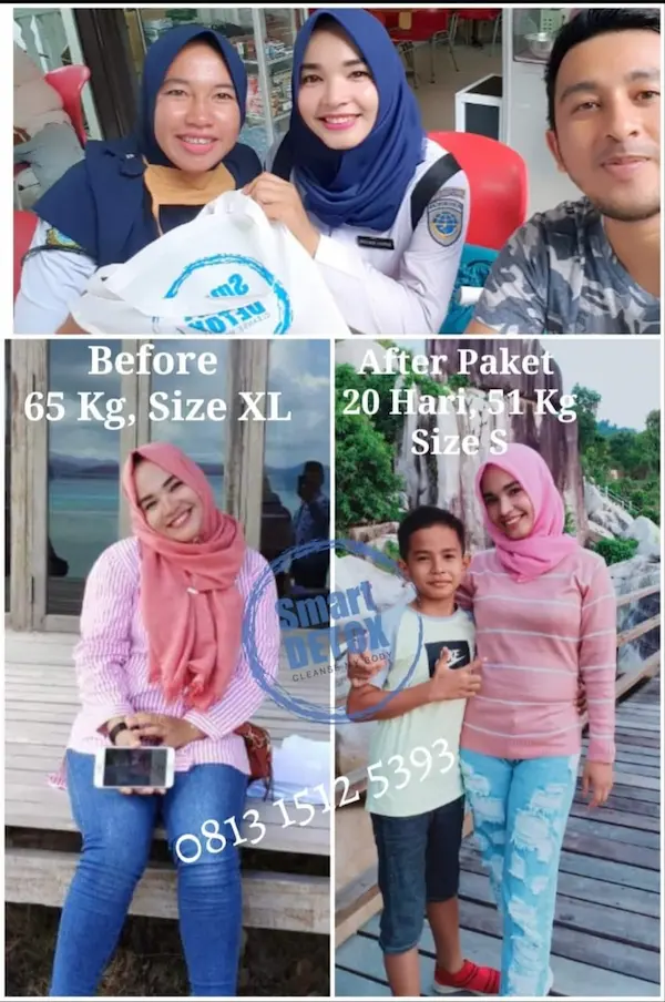 Testimoni 3 – Turun 65kg ke 51kg dalam 20 Hari